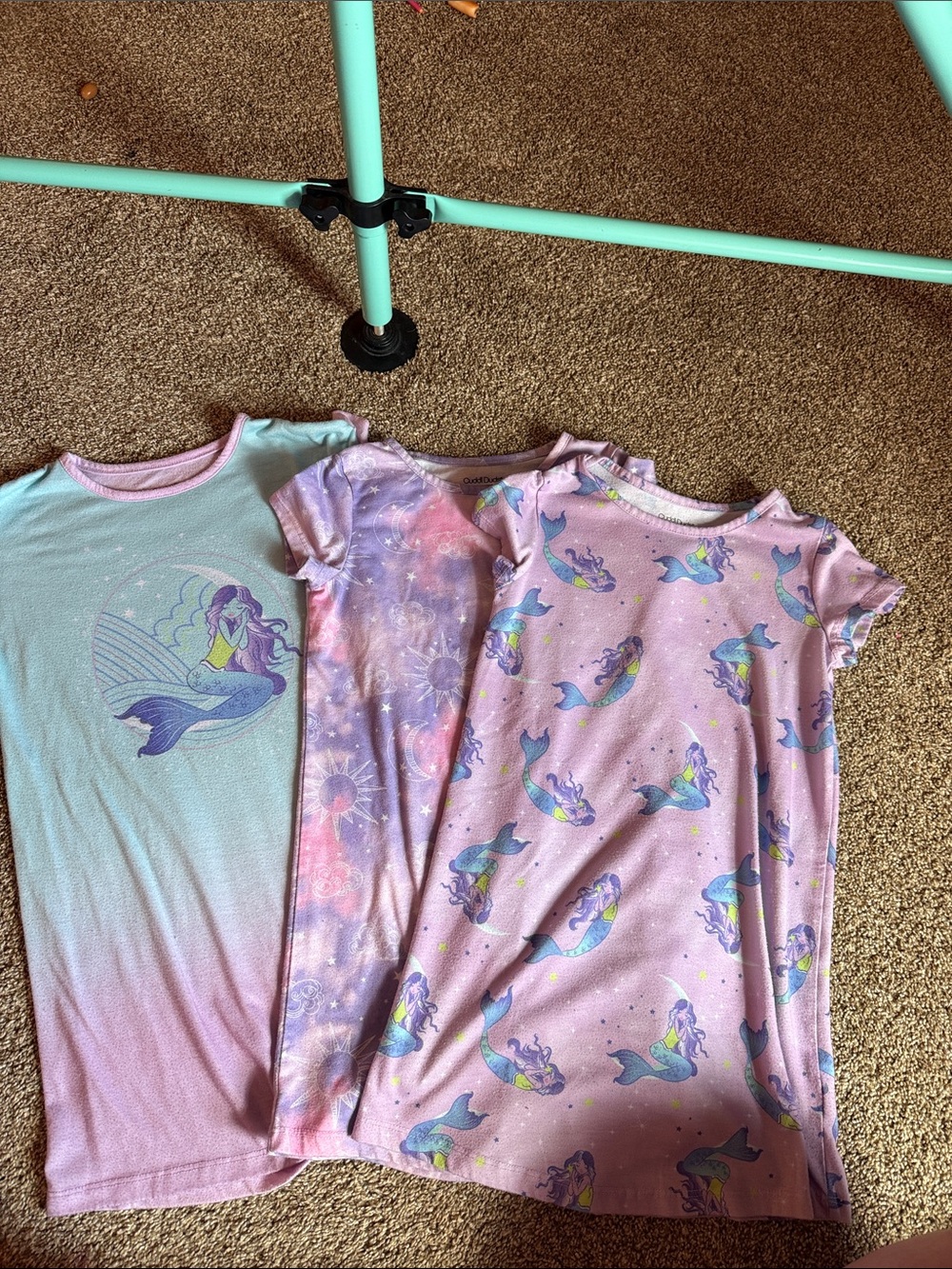 Cuddl duds night gowns small